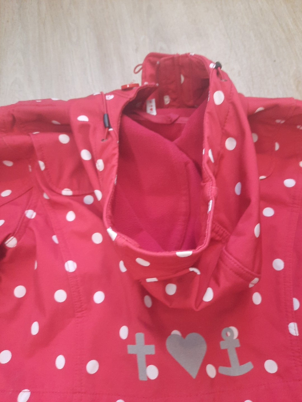 Blutsgeschwister Softshell Parka Pünktchen Regenparka