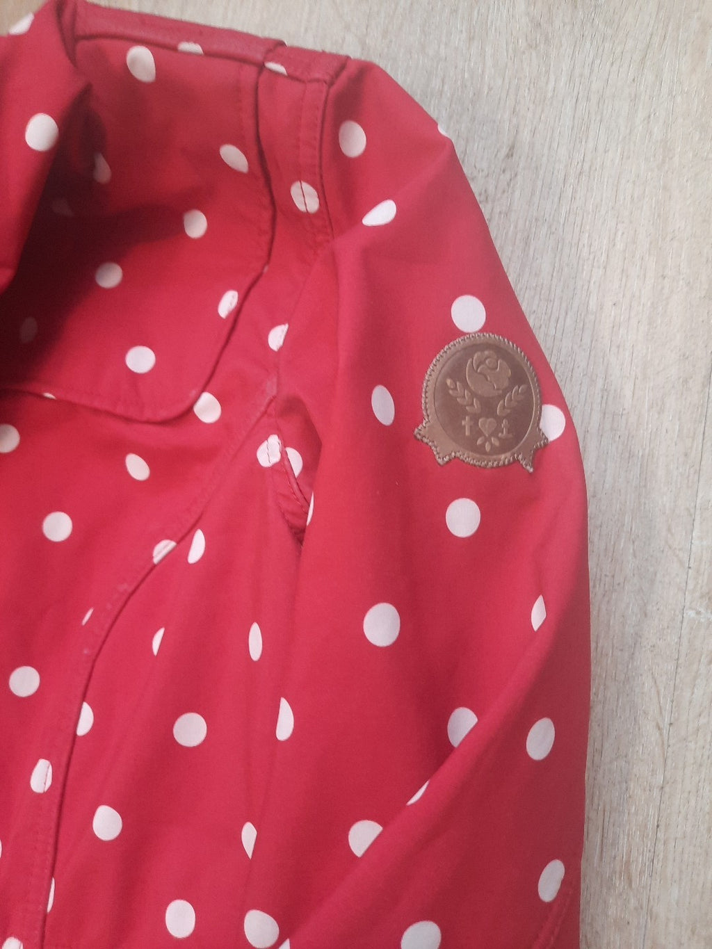 Blutsgeschwister Softshell Parka Pünktchen Regenparka