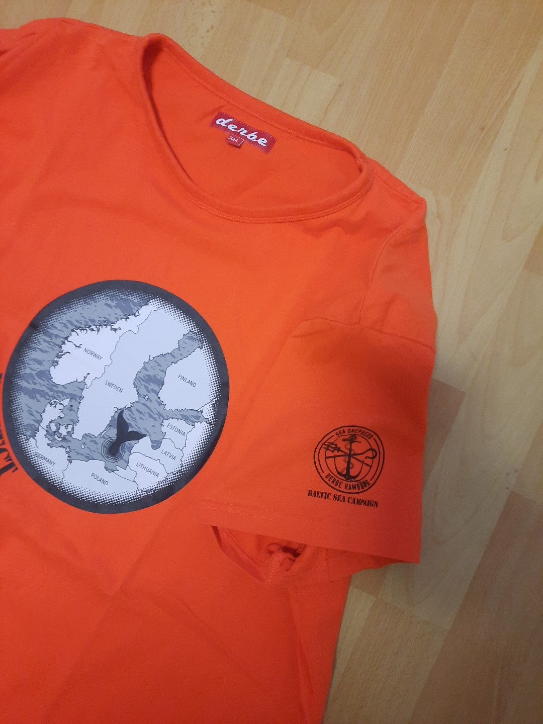 Sea Shepherd Derbe T-Shirt Gr 3XL Protect