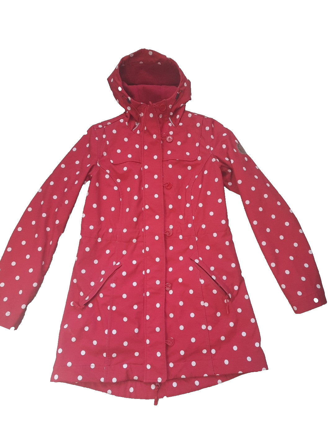 Blutsgeschwister Softshell Parka Pünktchen Regenparka