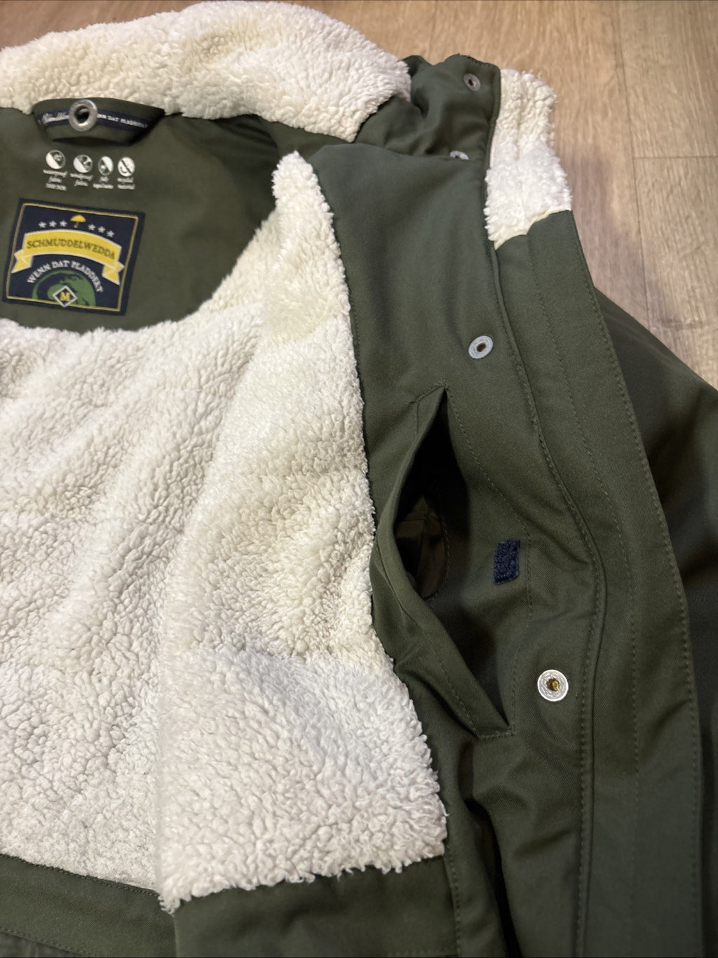 Schmuddelwedda Winterjacke Gefüttert