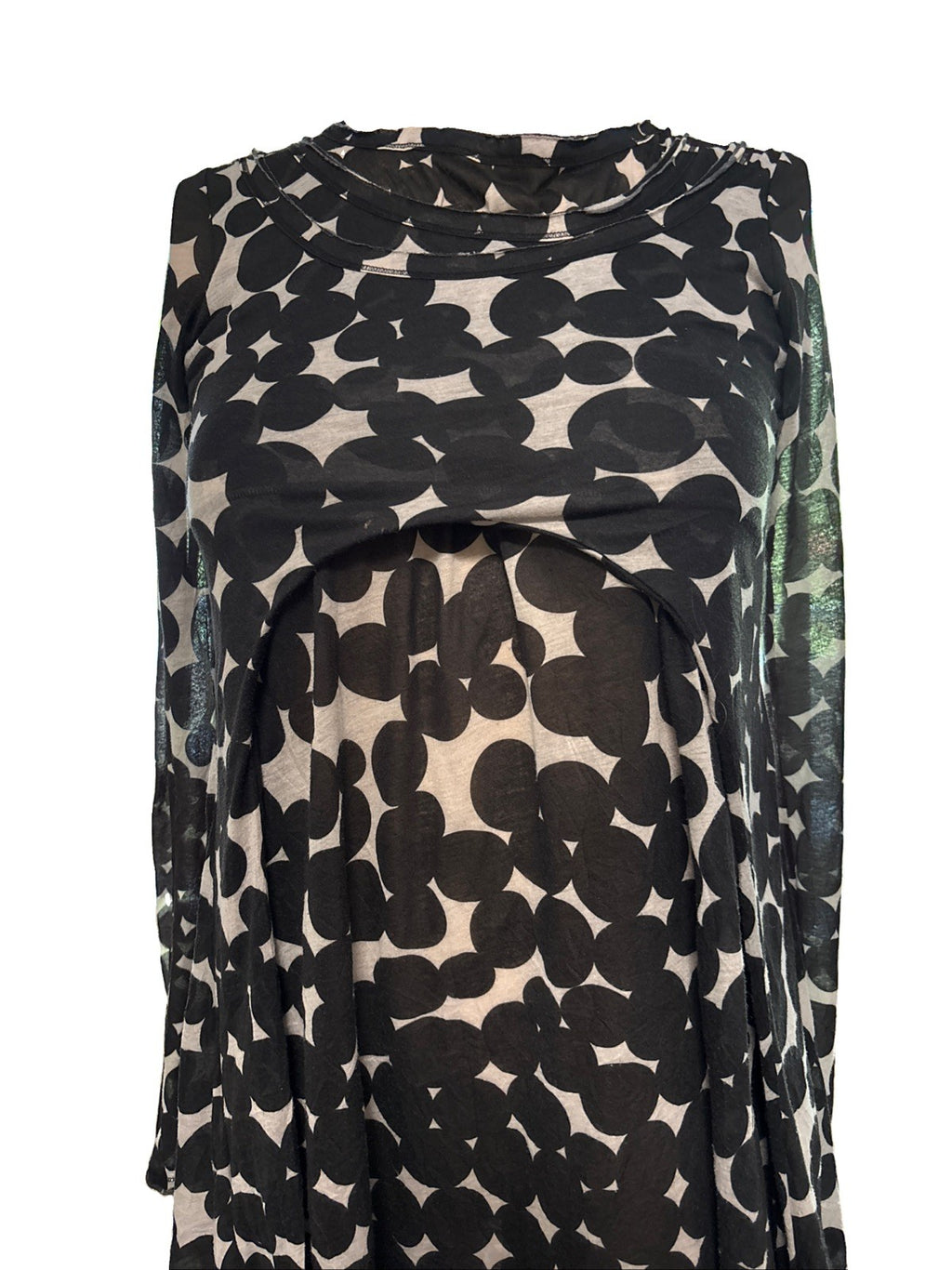 Rundholz kleid Ausgefallen Black Label