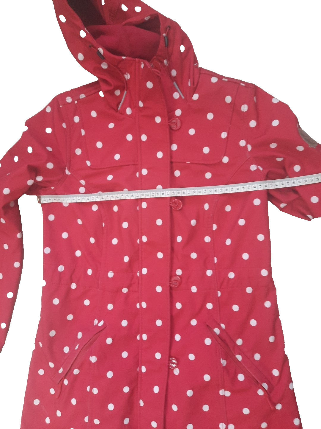 Blutsgeschwister Softshell Parka Pünktchen Regenparka