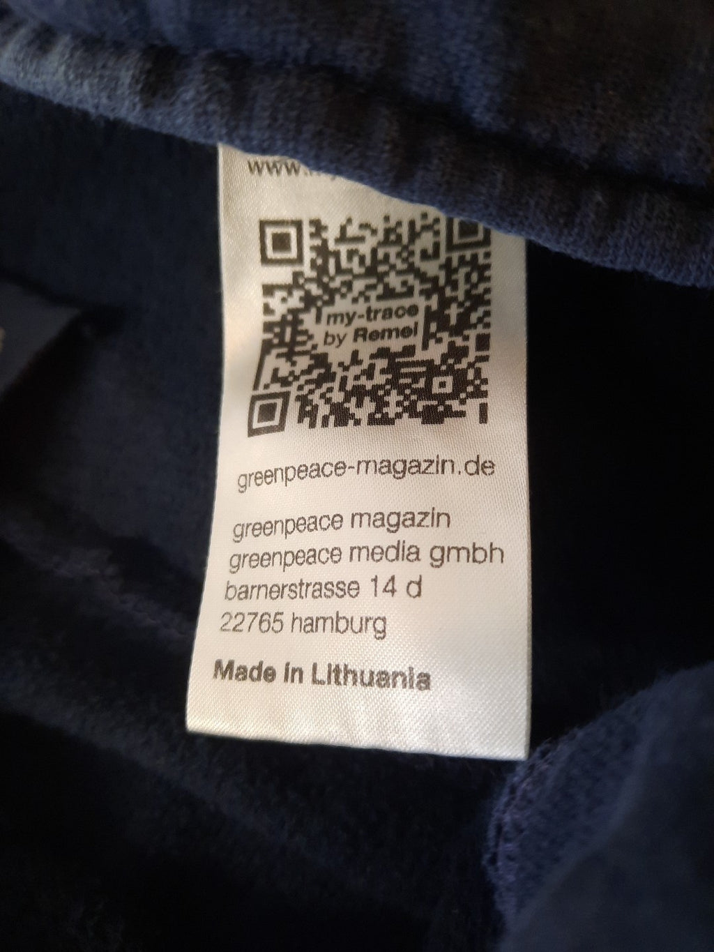 Greenpeace Jogging Hose Baumwolle