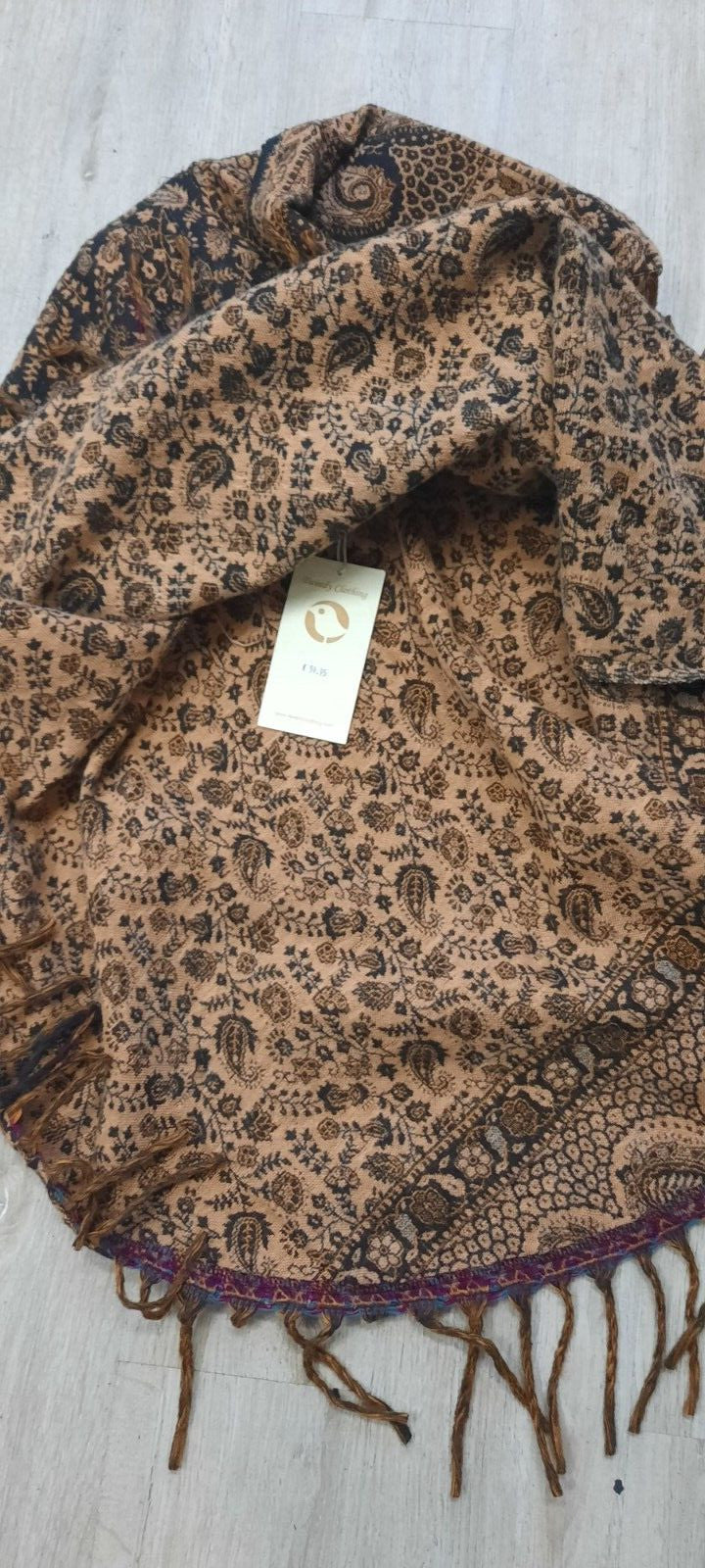 Poncho von Tweedy Clothing Recycling Plastikflaschen Handmade Vegan