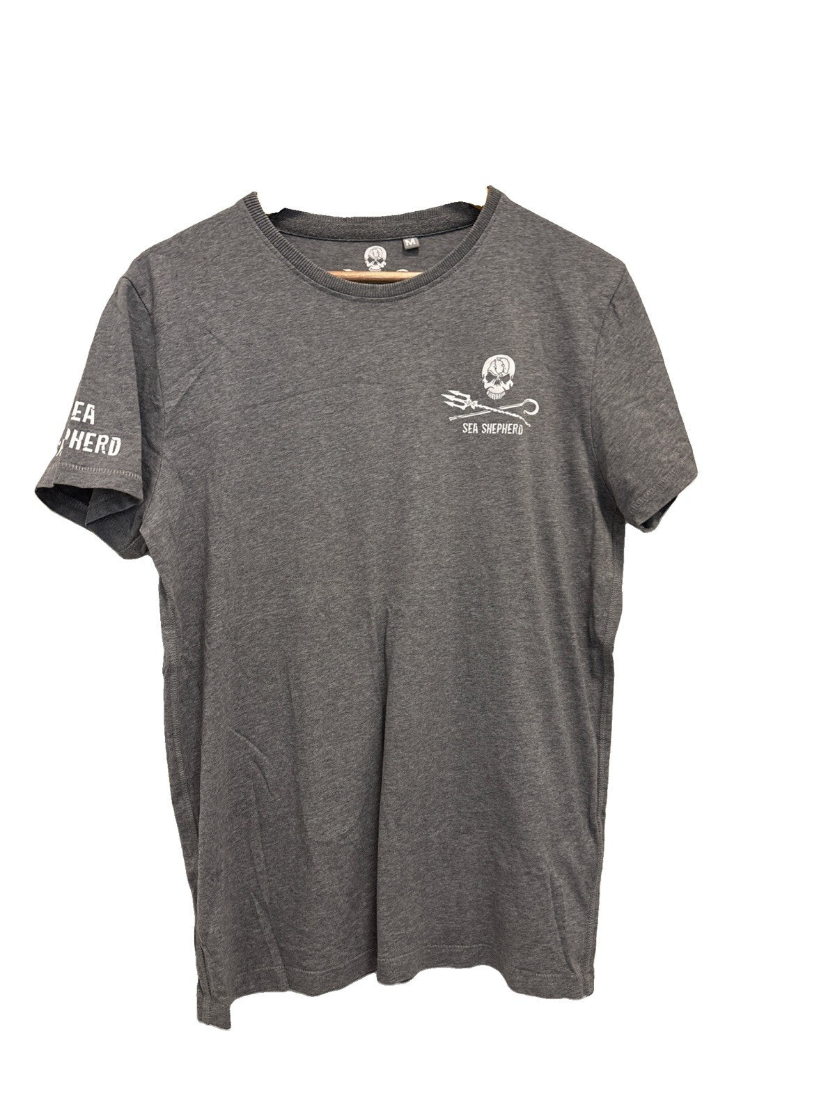 Sea Shepherd  T shirt Druck Hinten Totenkopf