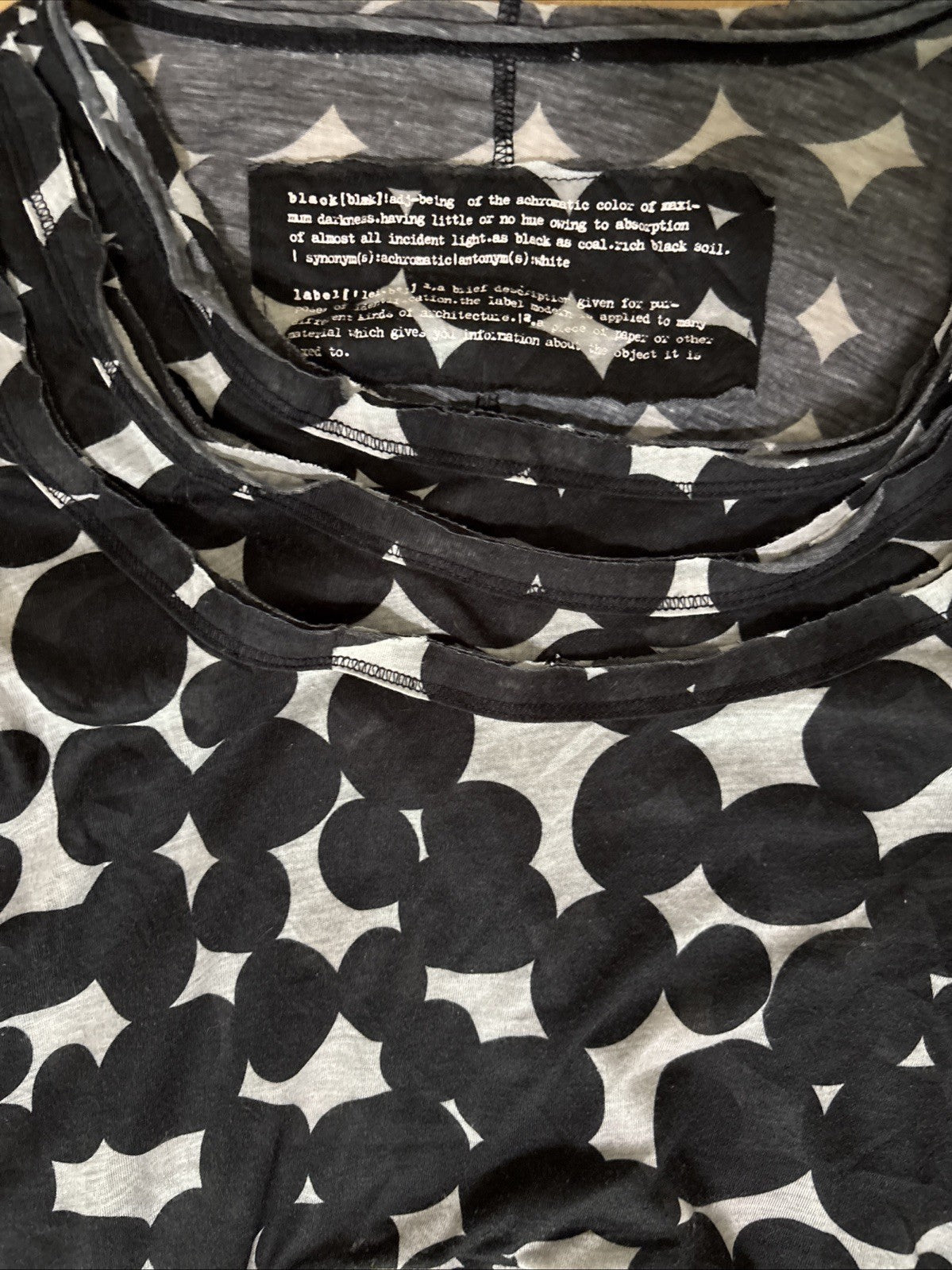 Rundholz kleid Ausgefallen Black Label