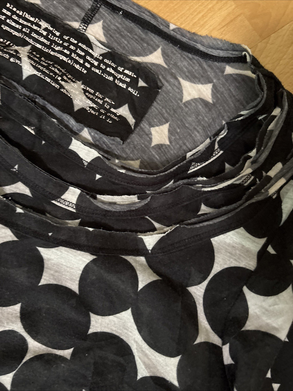 Rundholz kleid Ausgefallen Black Label