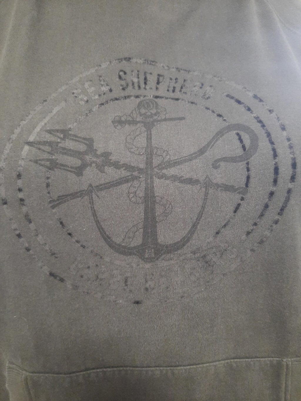 Sea Shepherd Derbe Sweat Pulli Gr XXL