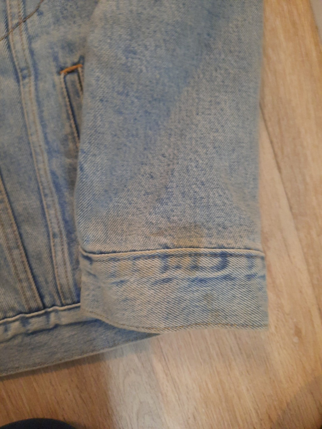 Levis  Gefüttert Jeansjacke Big E Trucker Jacke Fell
