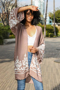 LETO ACCESSOIRES leichter Kimono