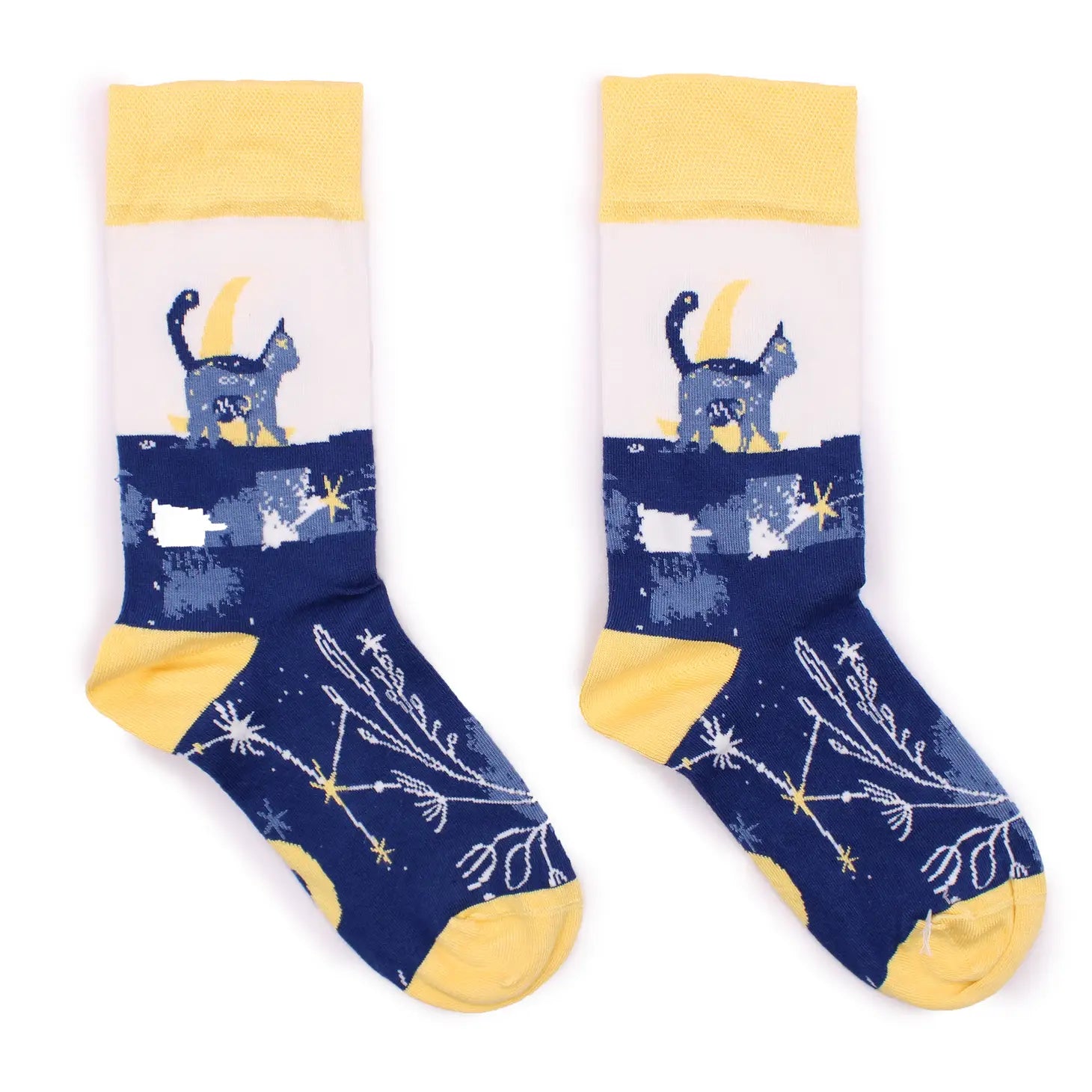 Hop Hare Bambussocken  - Midnight Cat
