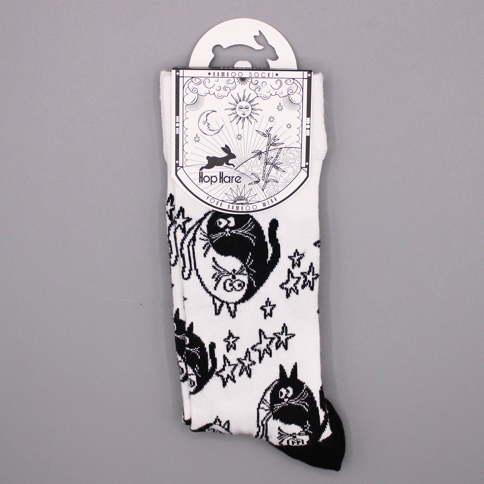 Hop Hare Bambussocken  - Ying Yang